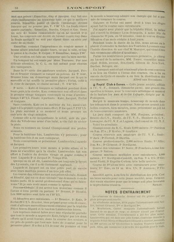 
						Affichage en mode lecture de la page
					