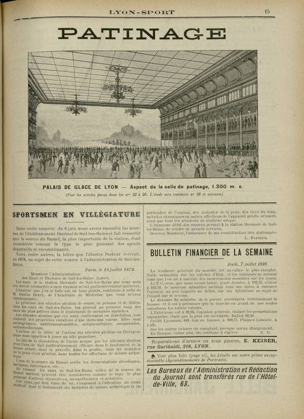 
						Affichage en mode lecture de la page
					
