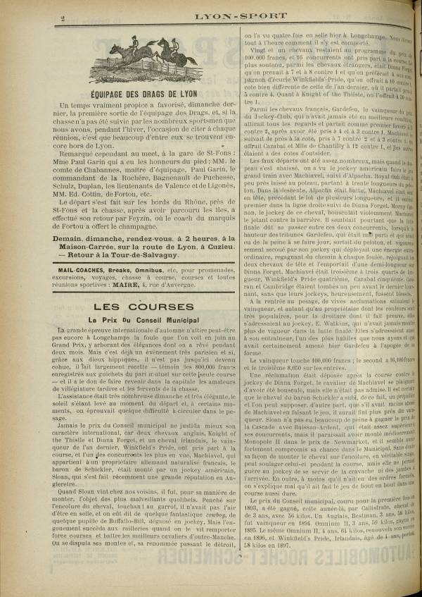 
						Affichage en mode lecture de la page
					