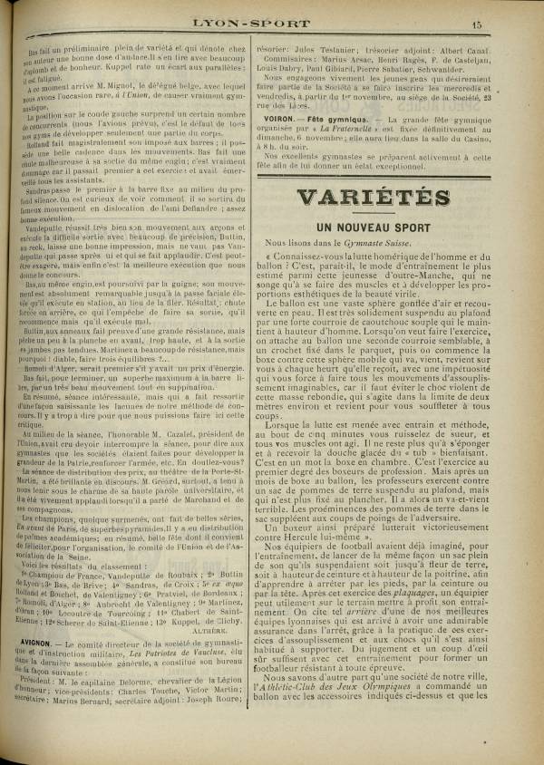 
						Affichage en mode lecture de la page
					