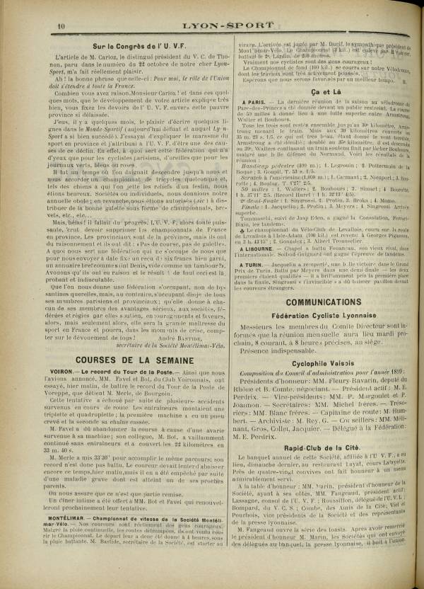 
						Affichage en mode lecture de la page
					