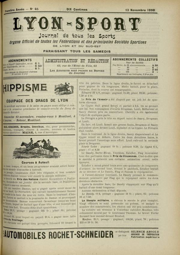 
						Affichage en mode lecture de la page
					
