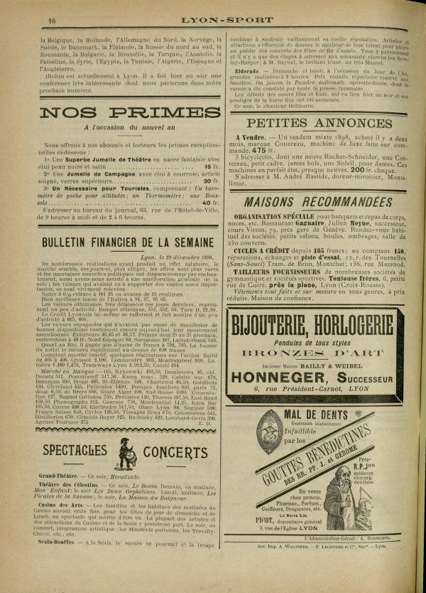 
						Affichage en mode lecture de la page
					