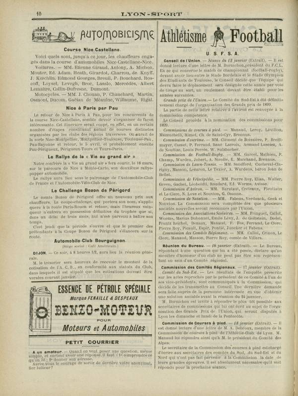 
						Affichage en mode lecture de la page
					