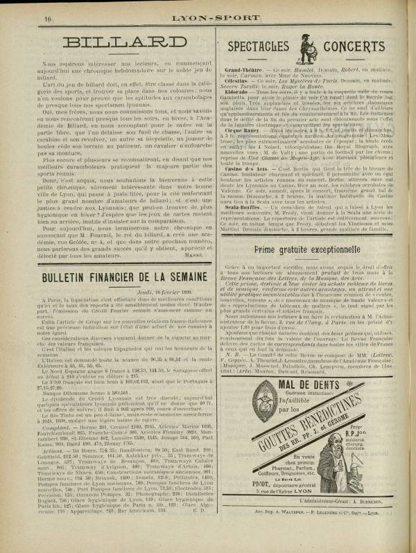 
						Affichage en mode lecture de la page
					