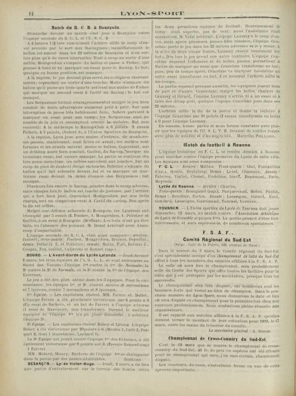 
						Affichage en mode lecture de la page
					