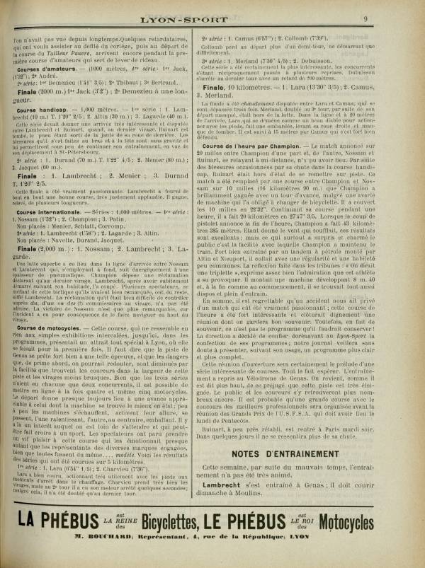 
						Affichage en mode lecture de la page
					
