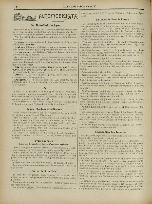 
						Affichage en mode lecture de la page
					