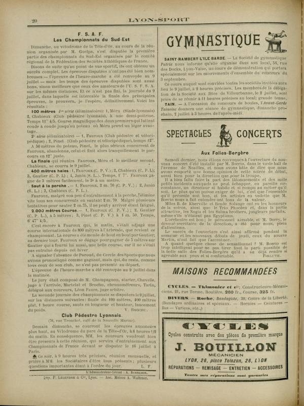 
						Affichage en mode lecture de la page
					
