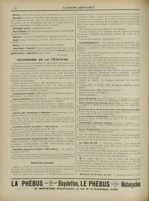 
						Affichage en mode lecture de la page
					