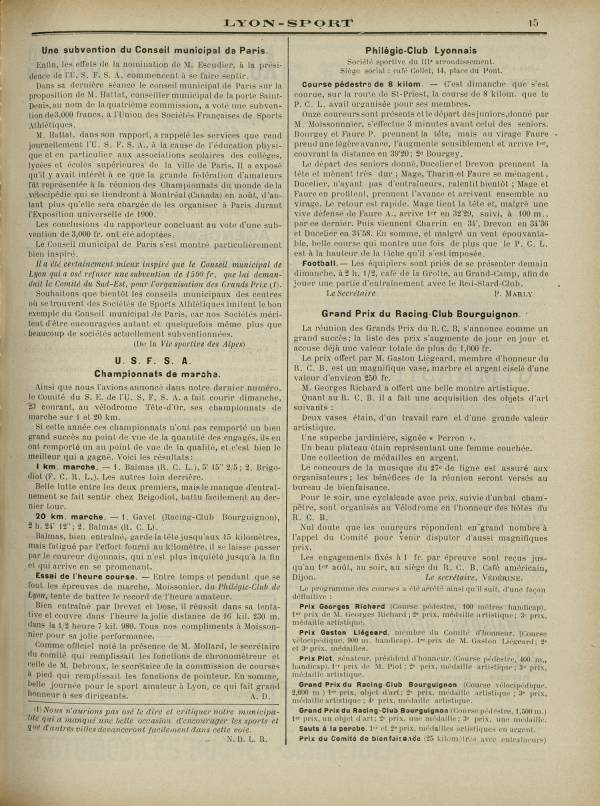 
						Affichage en mode lecture de la page
					