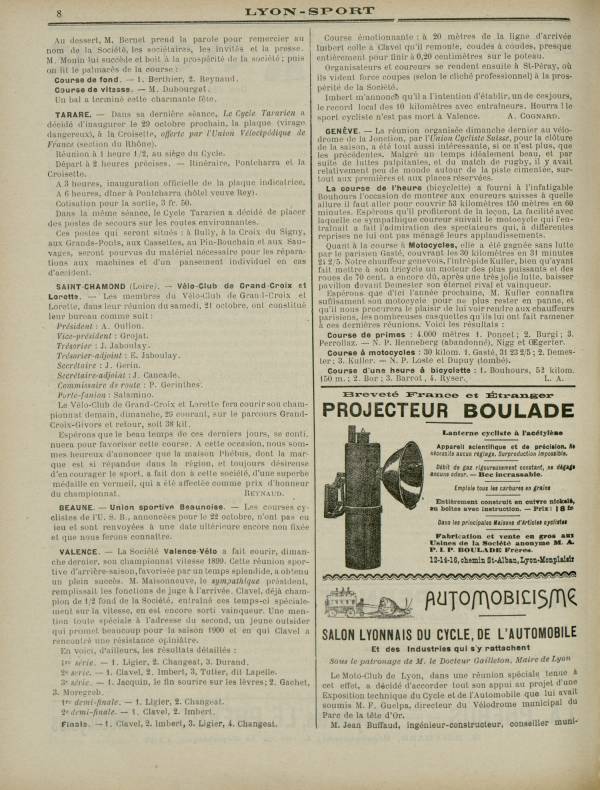 
						Affichage en mode lecture de la page
					