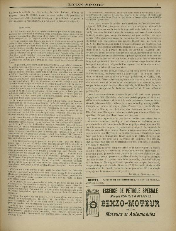 
						Affichage en mode lecture de la page
					