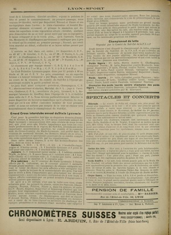 
						Affichage en mode lecture de la page
					