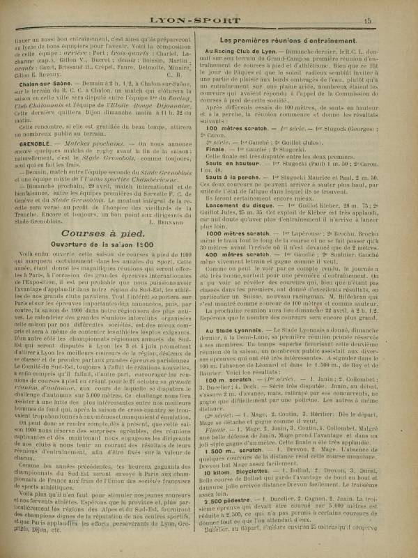 
						Affichage en mode lecture de la page
					