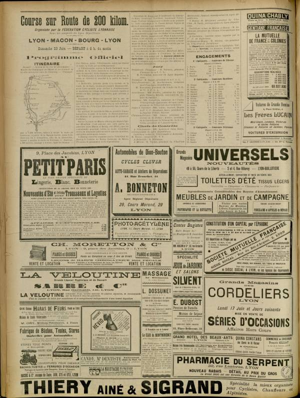 
						Affichage en mode lecture de la page
					