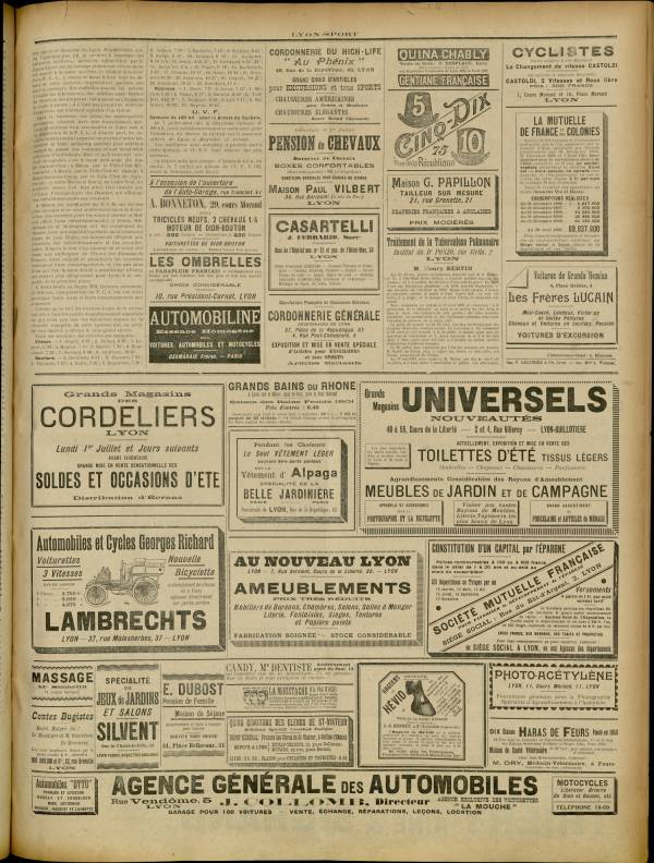 
						Affichage en mode lecture de la page
					