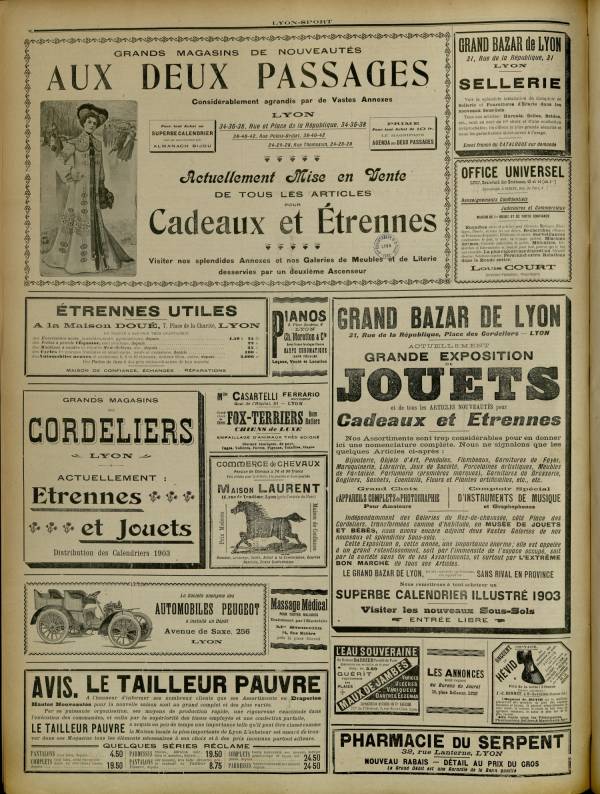 
						Affichage en mode lecture de la page
					