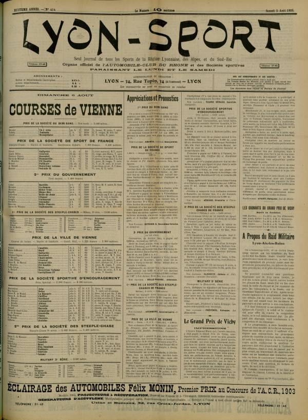 
						Affichage en mode lecture de la page
					