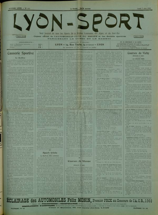 
						Affichage en mode lecture de la page
					