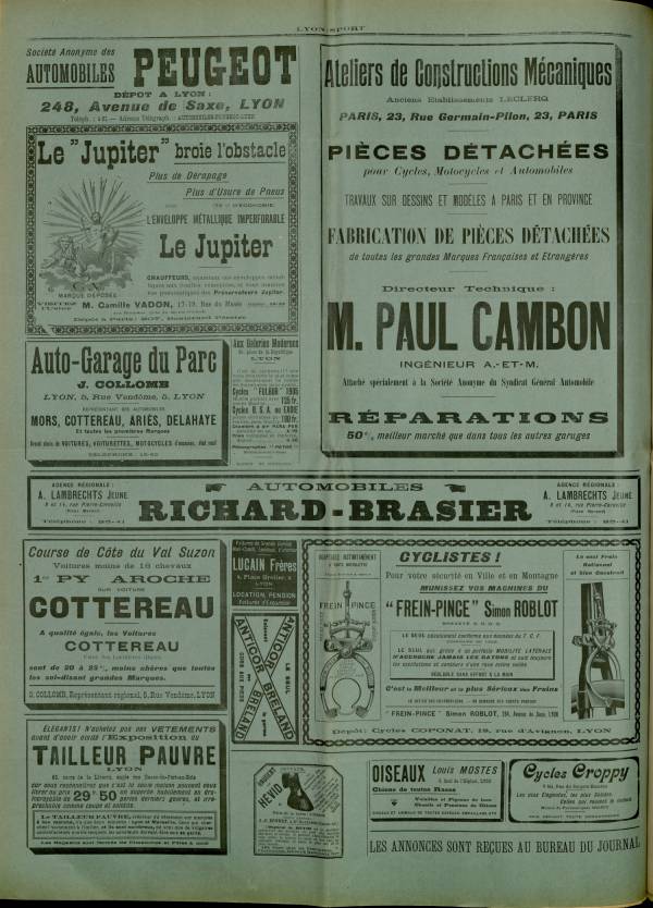 
						Affichage en mode lecture de la page
					