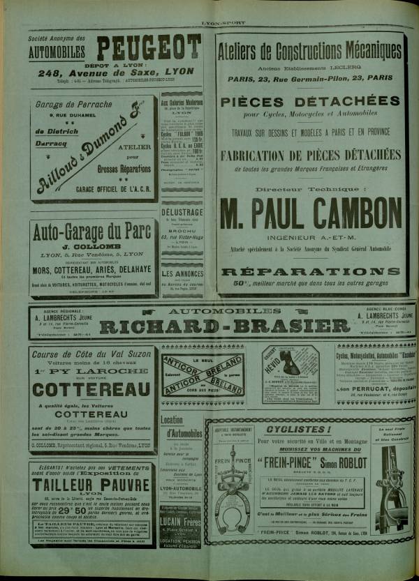 
						Affichage en mode lecture de la page
					