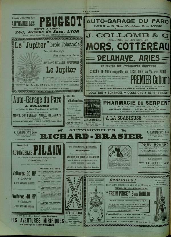 
						Affichage en mode lecture de la page
					