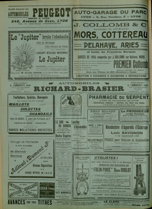 
						Affichage en mode lecture de la page
					