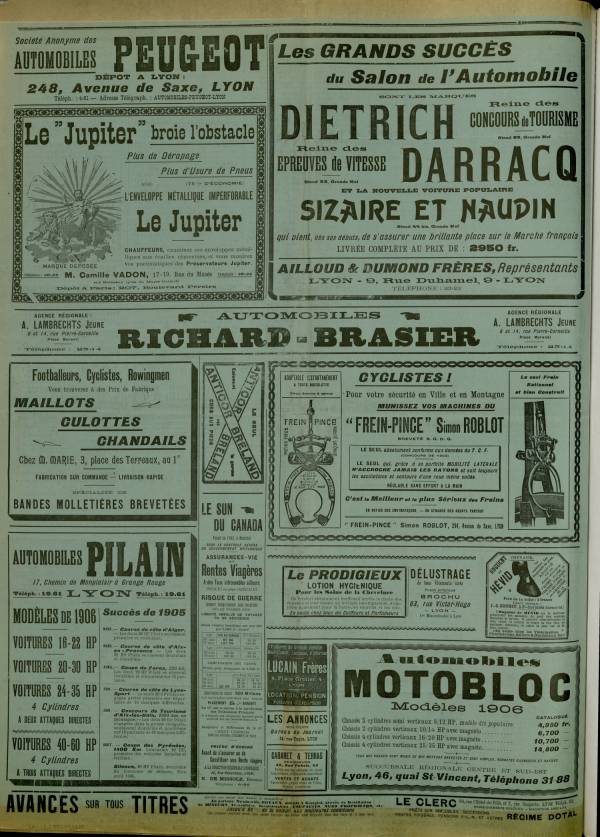 
						Affichage en mode lecture de la page
					