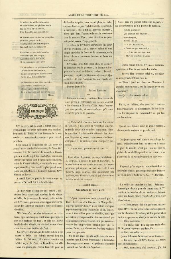 
						Affichage en mode lecture de la page
					