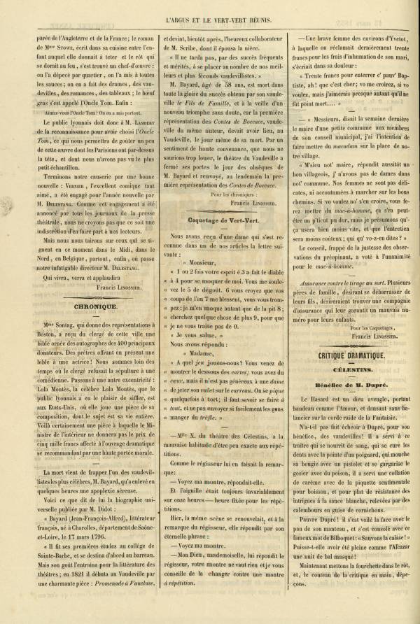 
						Affichage en mode lecture de la page
					