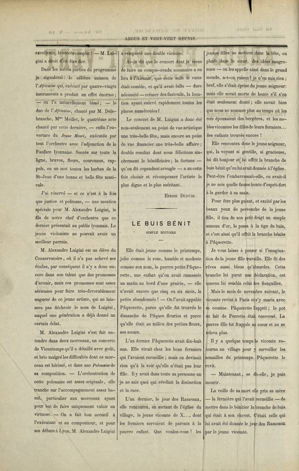 
						Affichage en mode lecture de la page
					