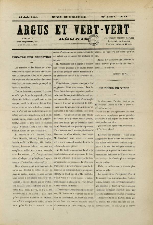 
						Affichage en mode lecture de la page
					