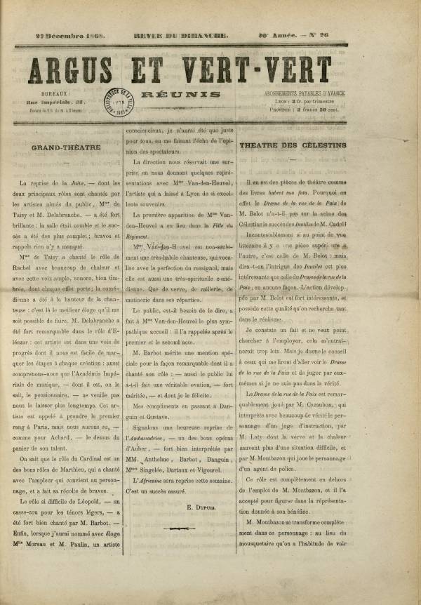 
						Affichage en mode lecture de la page
					