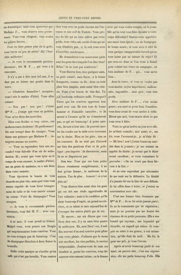 
						Affichage en mode lecture de la page
					