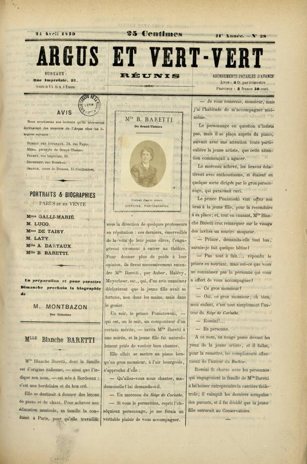 
						Affichage en mode lecture de la page
					