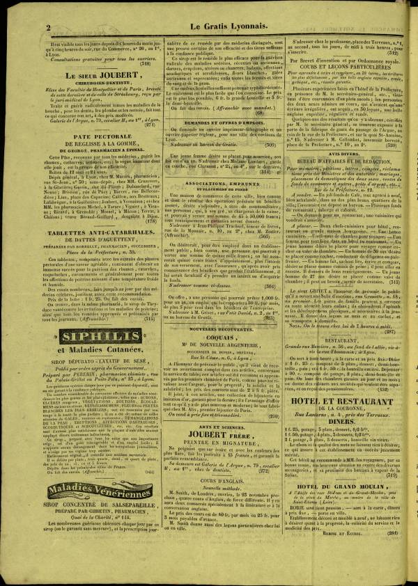 
						Affichage en mode lecture de la page
					