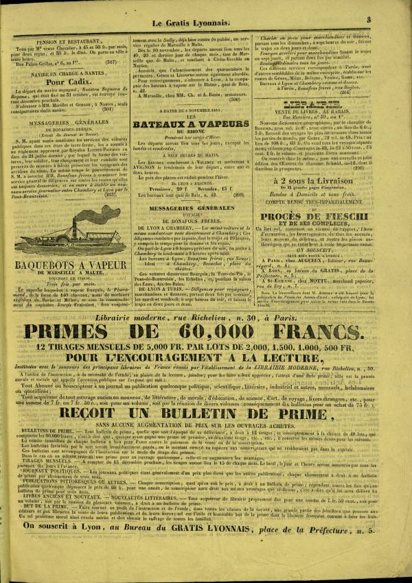 
						Affichage en mode lecture de la page
					