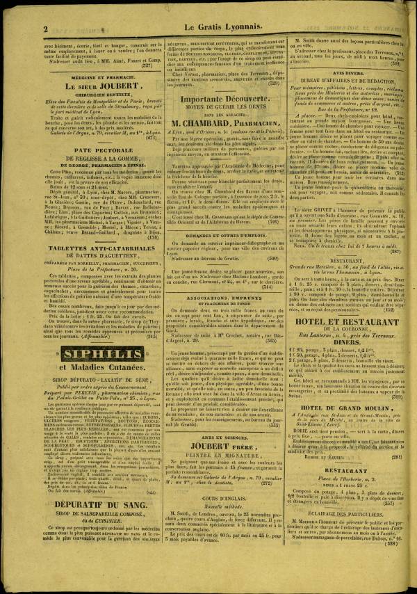 
						Affichage en mode lecture de la page
					