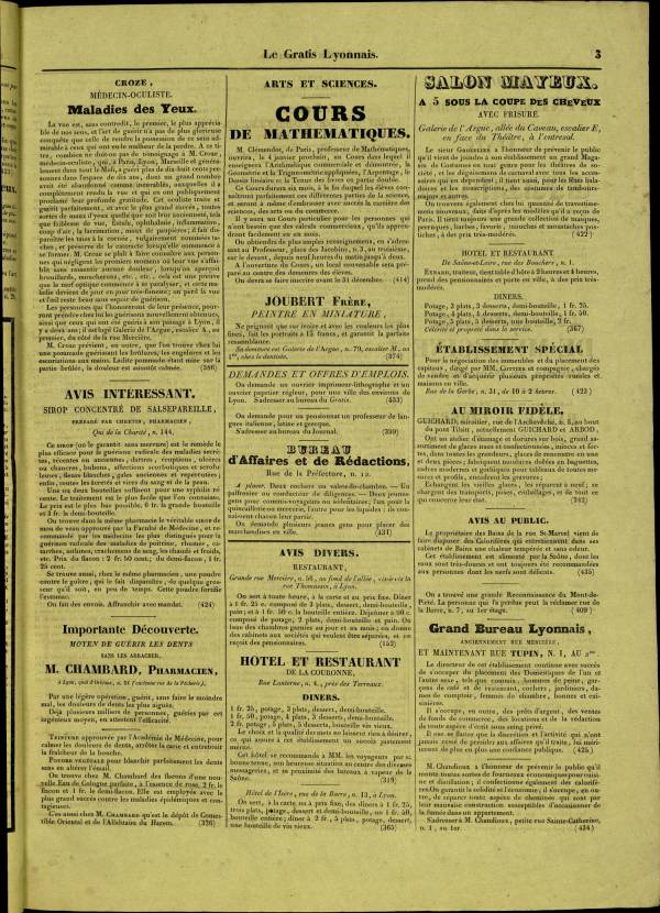 
						Affichage en mode lecture de la page
					