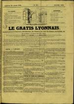 LE GRATIS LYONNAIS, Deuxième Année - N°28