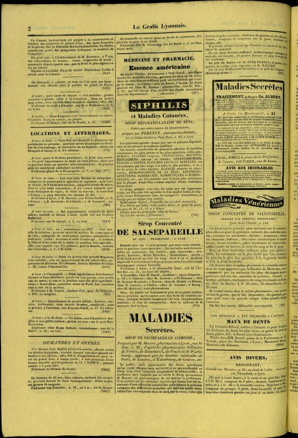 
						Affichage en mode lecture de la page
					