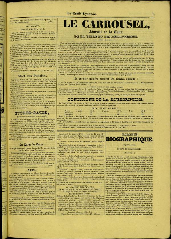 
						Affichage en mode lecture de la page
					