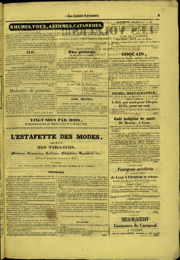 
						Affichage en mode lecture de la page
					