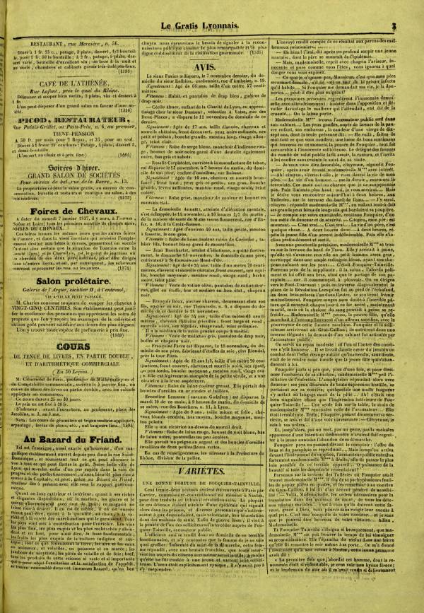 
						Affichage en mode lecture de la page
					