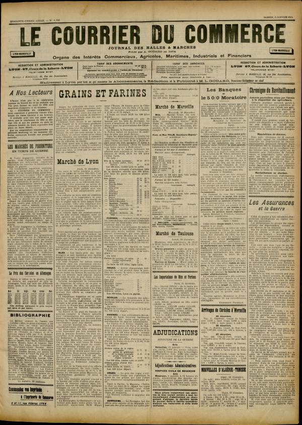 
						Affichage en mode lecture de la page
					