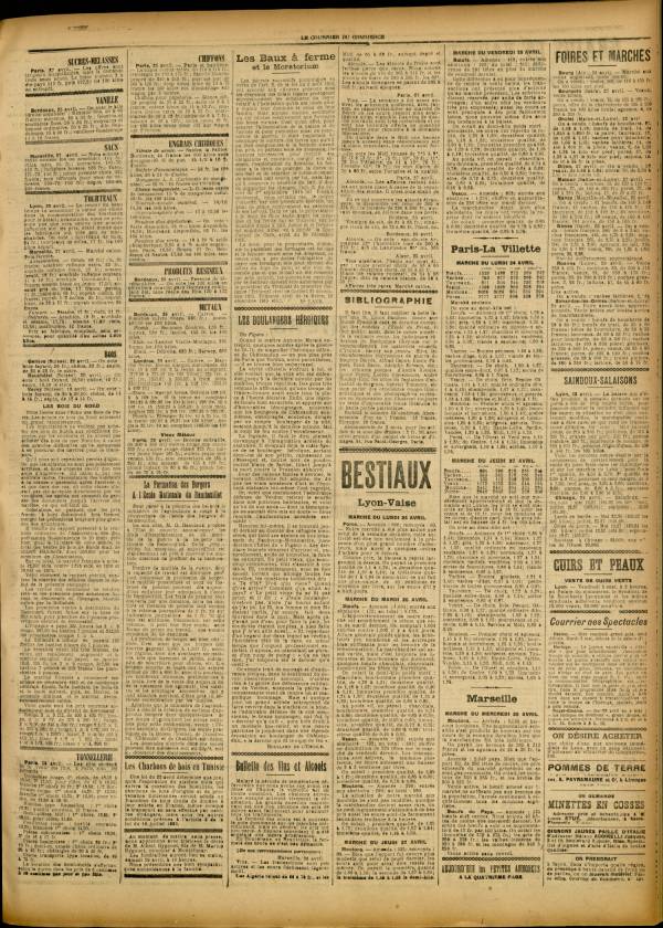 
						Affichage en mode lecture de la page
					