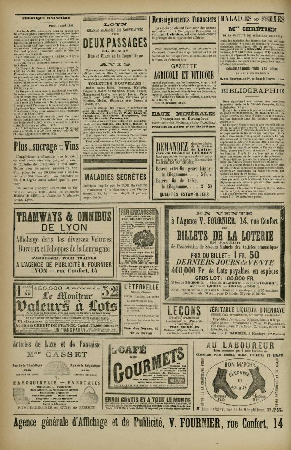 
						Affichage en mode lecture de la page
					