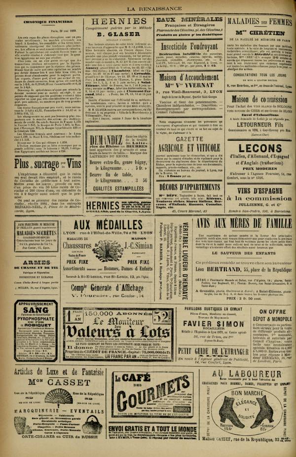 
						Affichage en mode lecture de la page
					