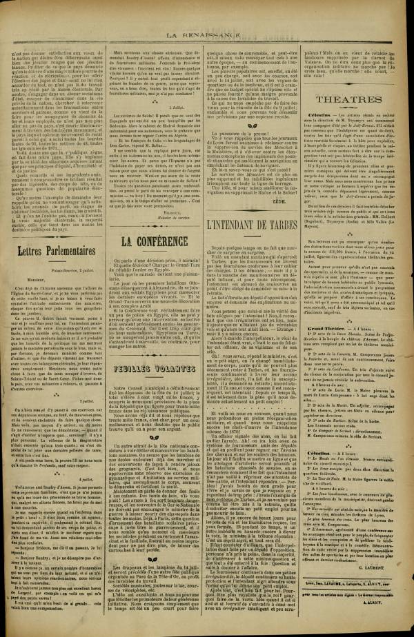 
						Affichage en mode lecture de la page
					